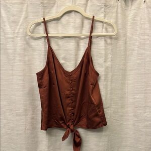 Abercrombie & Fitch Tie Waist Tank